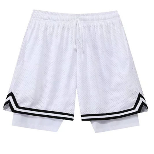 SHORT BLANCO CON CALENTADOR